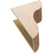 Ekena Millwork 10"W x 20"D x 30"H Classic Carmel Rough Cedar Woodgrain TimberThane Corbel, Primed Tan CORUR10X20X30CARRCPR - alternate 2